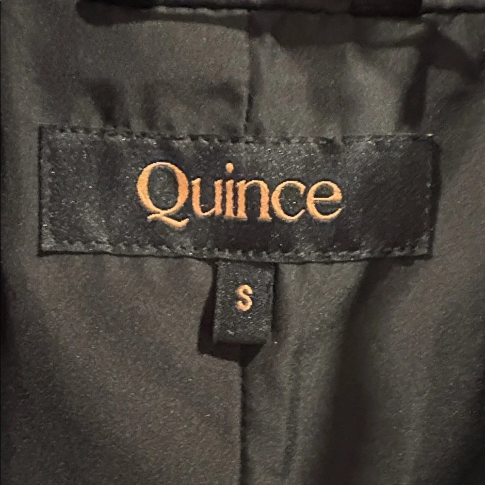Quince Black Quilted Outerwear - Picture 2 of 4